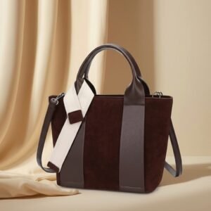 Cartera estructurada Gaeta marrón TOTALBAG